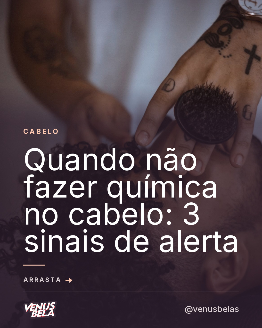 Quando não fazer química no cabelo: 3 sinais de alerta